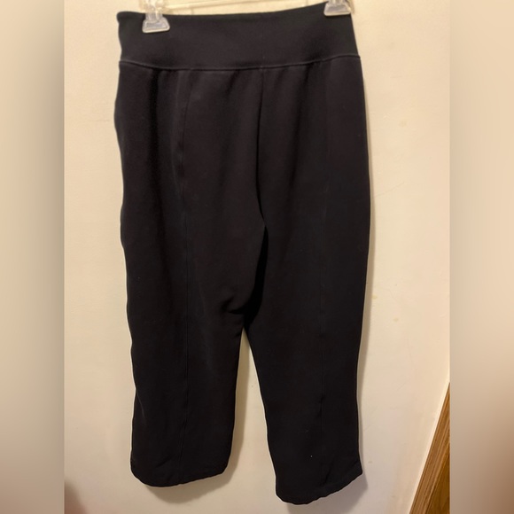 Athleta fleece lined wide leg pull on‎ pant size medium - Picture 5 of 5